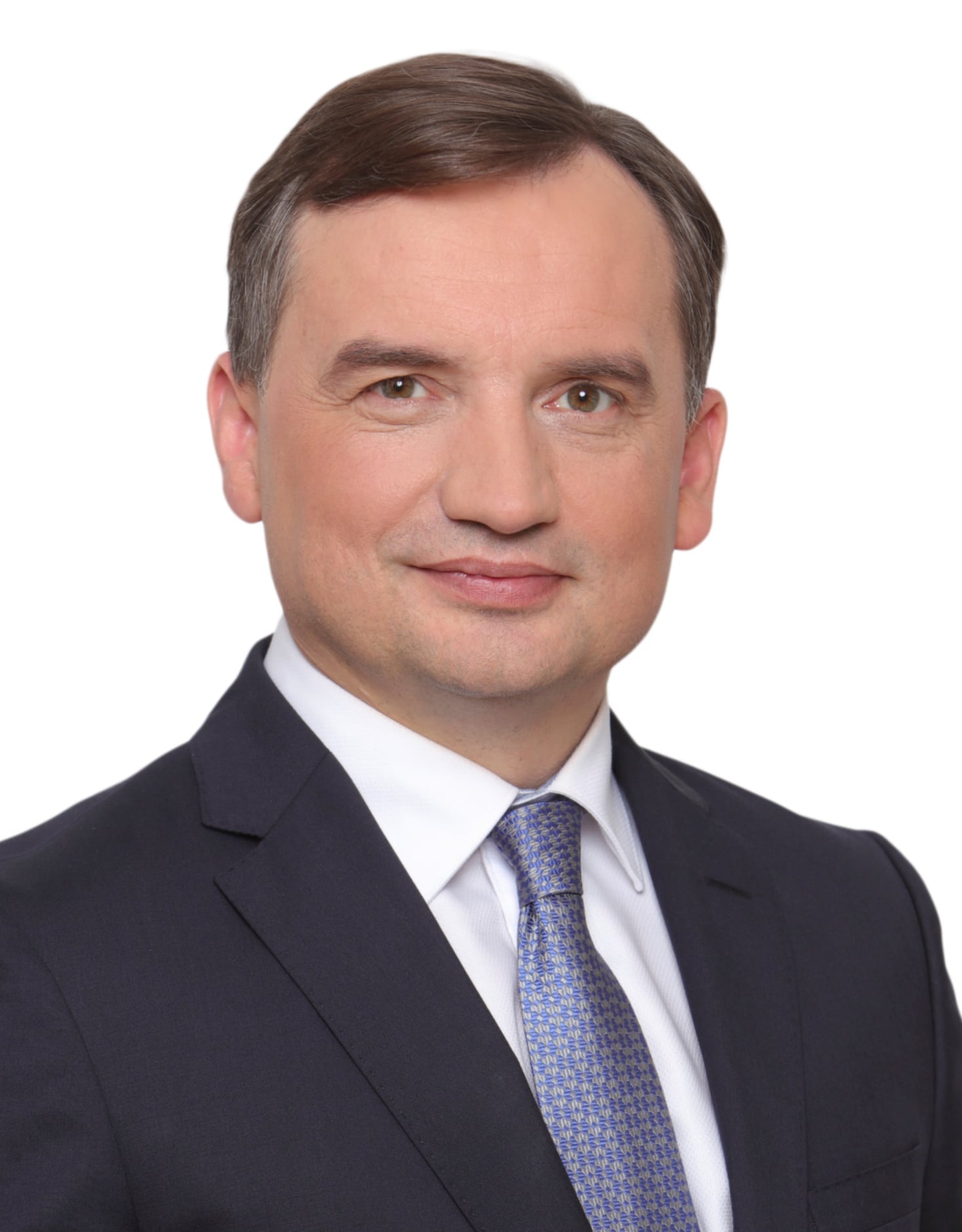 Zbigniew Ziobro w garniturze, w kontekście wniosku o przymusowe doprowadzenie przed komisję śledczą.
